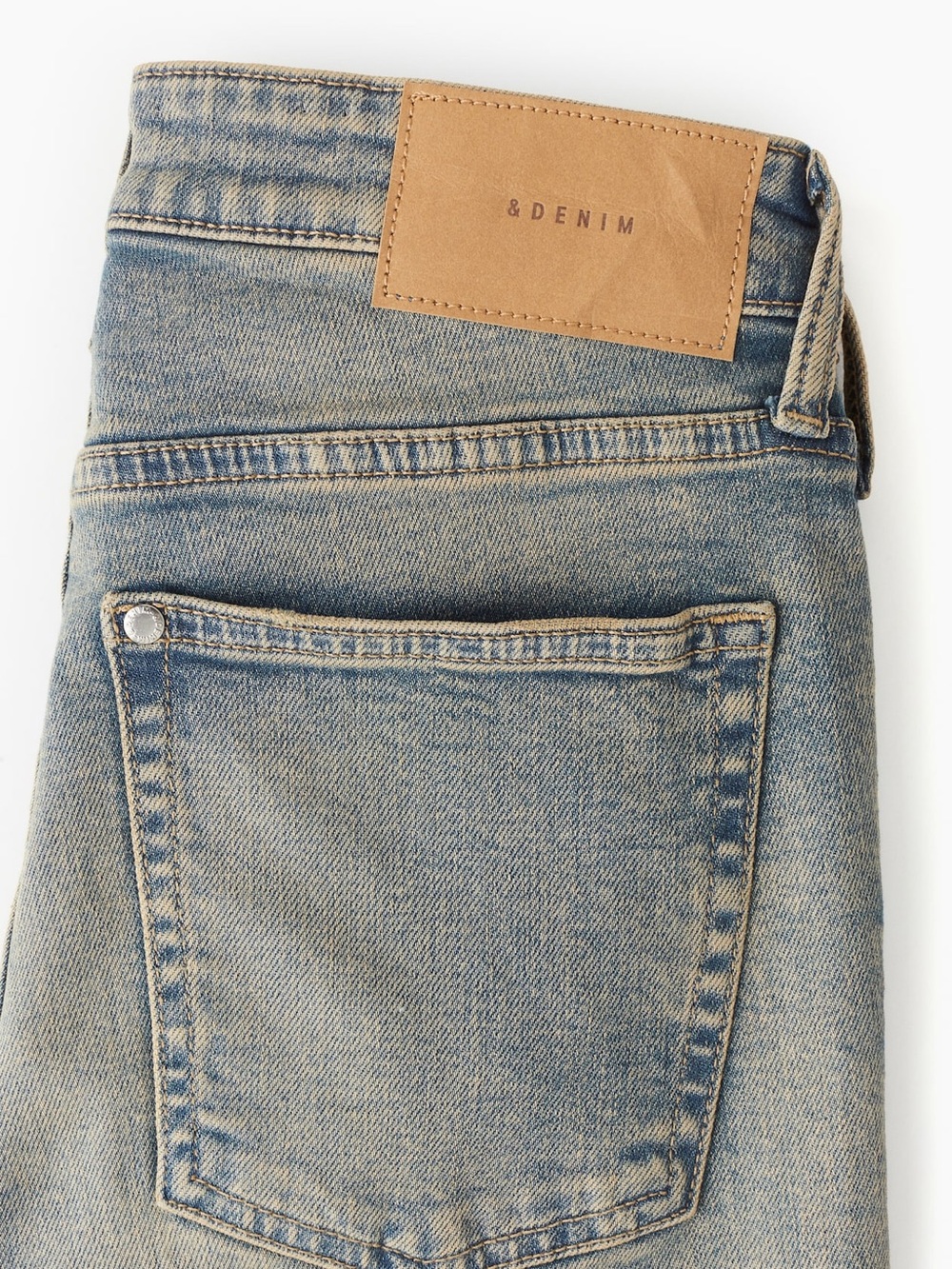 H&M Women's Skinny Denim Jeans in Blue Wash